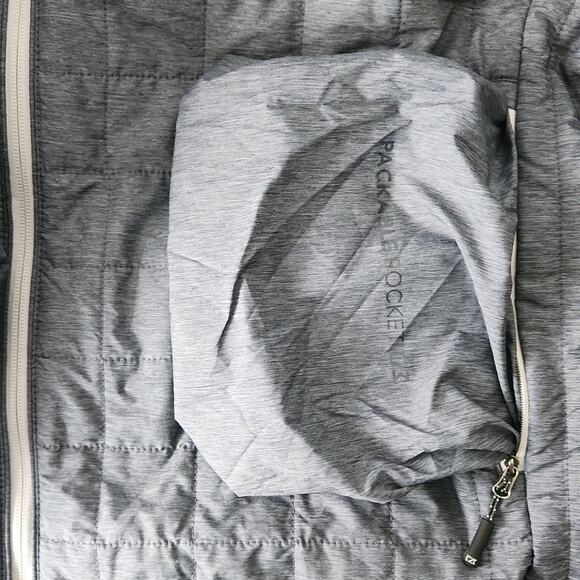 Seahawks Cutter & Buck Men's Rainier PrimaLoft Vest Logo Blue Gray Size 4XB - Picture 10 of 10